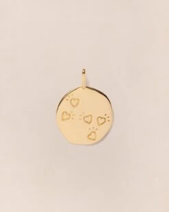 La Médaille Précieuse Mes Cœurs, Mes Amours - 17 Mm - En Vermeil -Bijoux Magasin PERMANENTS BIJOUXPRECIEUX Medailleprecieusecoeurs5 emoiemoi 144web