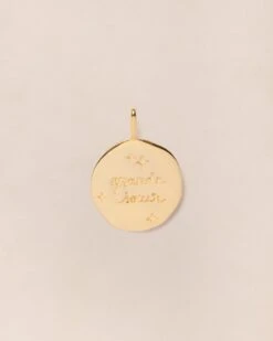 La Médaille Précieuse Seule Grande Sœur - En Vermeil - 17mm