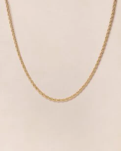 Le Collier Torsadé Doré à L'or Fin 24 Carats