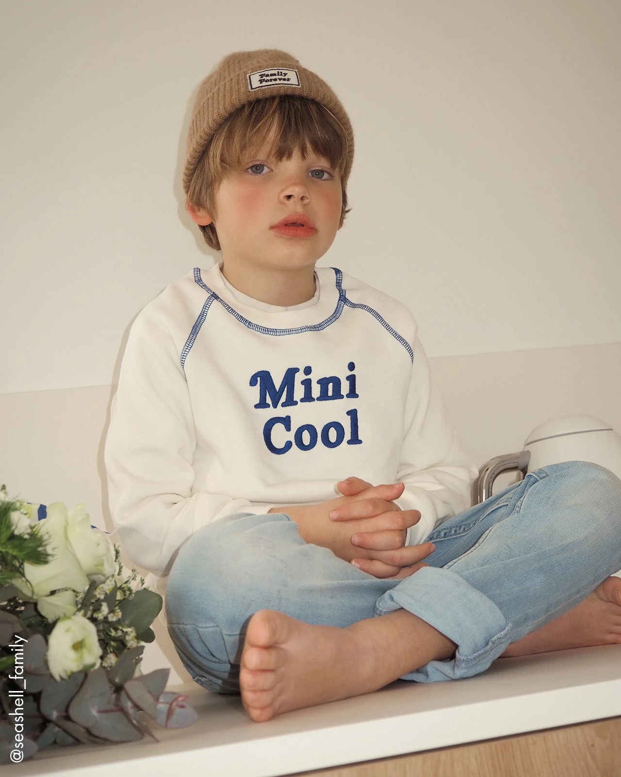 Le Sweat Mini Cool En Coton Bio - Blanc 8 Le Sweat Mini Cool En Coton Bio - Blanc – Image 6