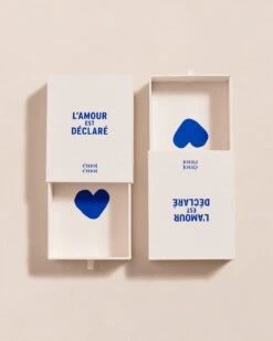La Boîte Cadeau Bijoux - L'amour Est Déclaré - Crème -Bijoux Magasin Packaging boiteabijoux emoiemoi TOPSHOT 26 68623Wweb