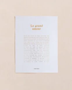 Bijoux Magasin -Bijoux Magasin Permanent AfficheLeGrandAmour emoiemoi 0N5A179223Wweb
