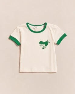 Le Duo De T-shirts Mama Love X Baby Love - Crème -Bijoux Magasin Permanent Coeurvert T shirtBabyLove emoiemoi22Wweb 1d636008 85ed 49a0 93fa 6009c7607b97