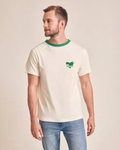 Le Duo De T-shirts Le Parrain X Fée Marraine - Crème 21 Le Duo De T-shirts Le Parrain X Fée Marraine - Crème -Bijoux Magasin Permanent Coeurvert T shirtLeParrain2 emoiemoi22Wweb