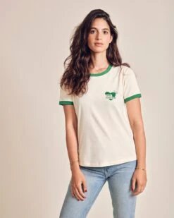 Le T-shirt Coeur Tata Forever En Coton Bio - Crème -Bijoux Magasin Permanent Coeurvert T shirtTataForever2 emoiemoi22Wweb 3daa06ff 9561 4a4d 9568 a64813947ef9
