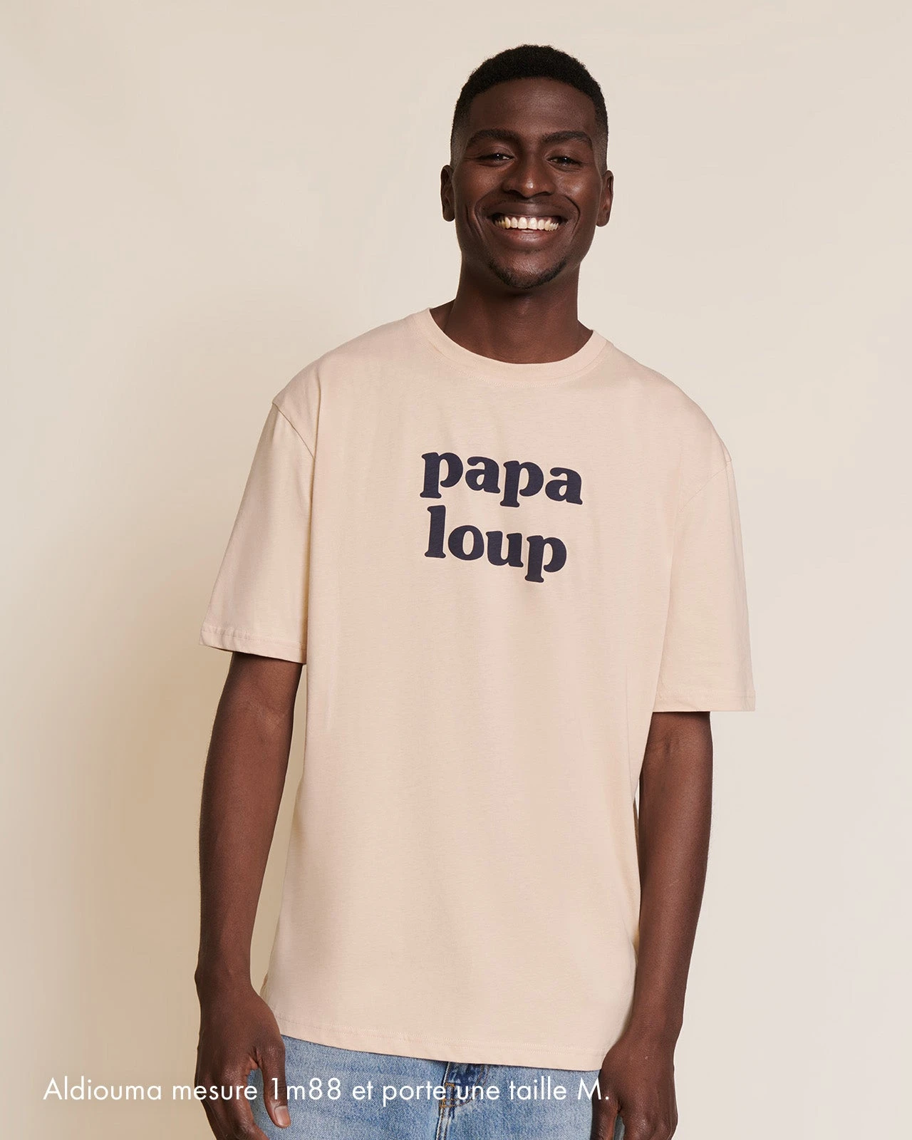 Le Duo De T-shirts Papa Loup X Maman Louve - Latte 5 Le Duo De T-shirts Papa Loup X Maman Louve - Latte – Image 3