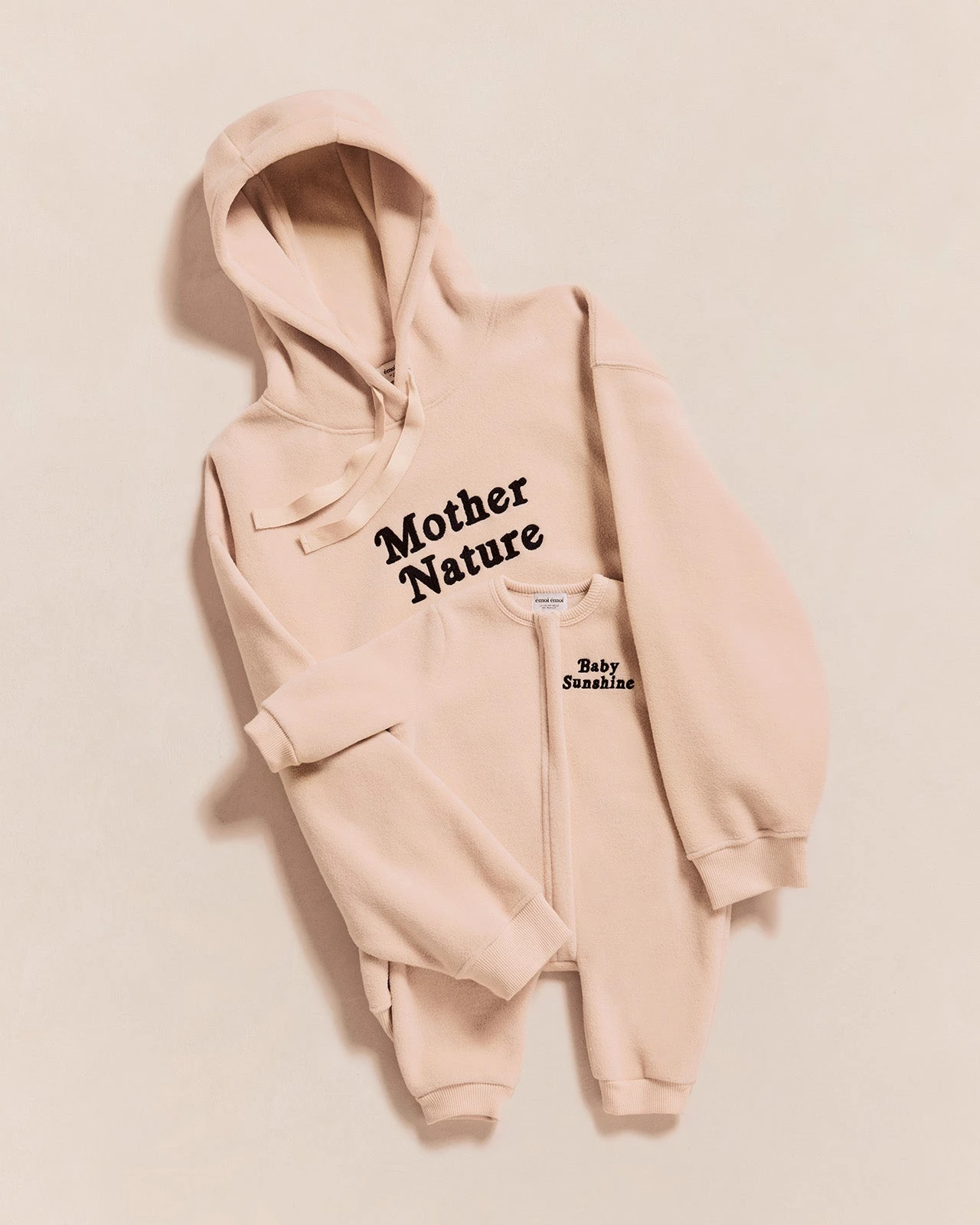 La Mini Combi Baby Sunshine En Polaire Recyclée - Beige 5 La Mini Combi Baby Sunshine En Polaire Recyclée - Beige – Image 3