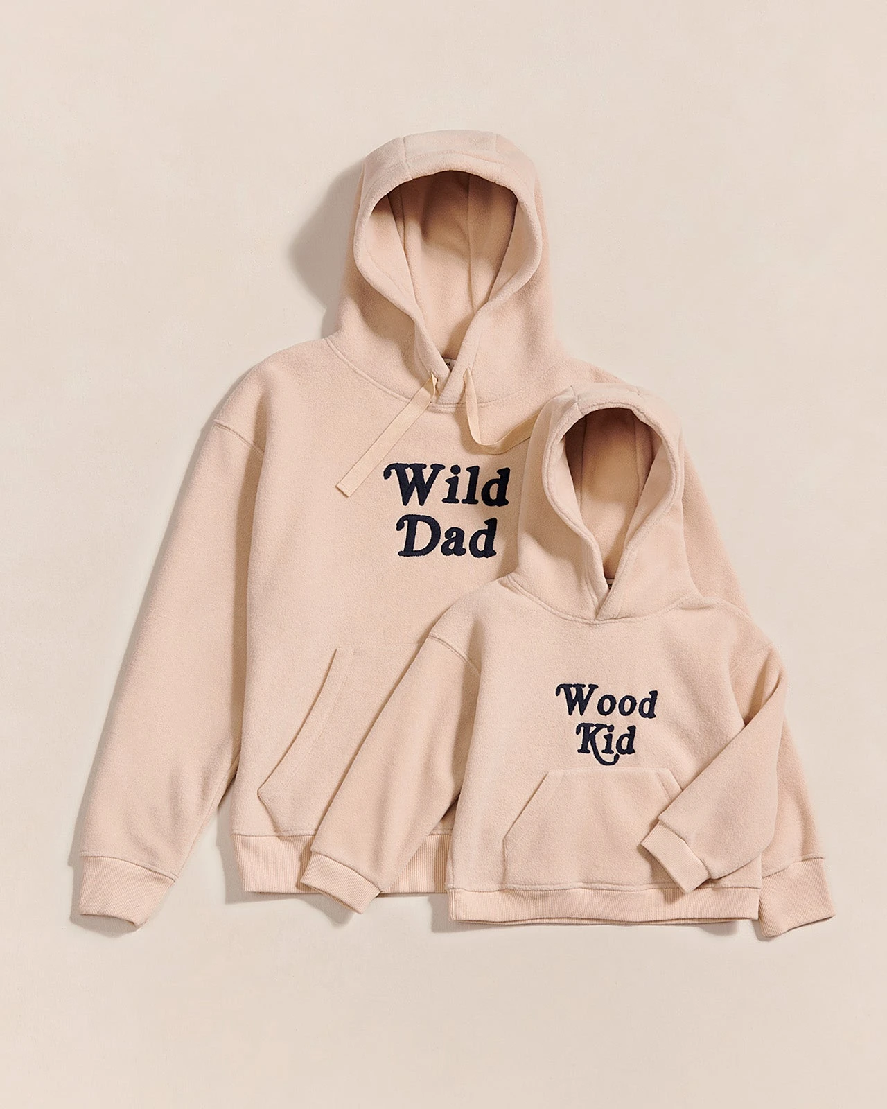 Le Hoodie Wild Dad En Polaire Recyclée - Beige 10 Le Hoodie Wild Dad En Polaire Recyclée - Beige – Image 8