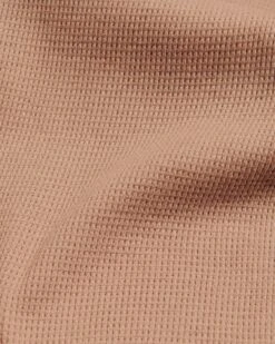 L'ensemble De Pyjama Mini Cool En Coton Bio Nid D'abeille - Praliné -Bijoux Magasin Permanent Pyjamapraline zoommatiere emoiemoi 33 58423Wweb