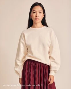 La Jupe Plissée Adèle - Bordeaux 14 La Jupe Plissée Adèle - Bordeaux -Bijoux Magasin Permanent Sweatcoeursolairefemme Jupeadelebordeaux emoiemoi22W1webtaille2