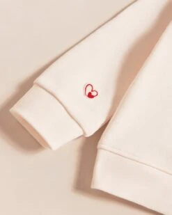 Le Sweat Brodé Brother Love En Coton Bio - Crème Et Rouge -Bijoux Magasin Permanent Sweatloverouge detail BabyloveBrotherloveSisterlove emoiemoi22Wweb c5b195df 3fbe 4732 b7a8 7b240b7c9486