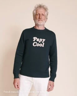 Le Duo De Sweats Papy Cool / Mamie Cool - Charbon -Bijoux Magasin Permanent sweaticoniquecharbon papycool emoiemoi 15 174223Swebtaille2