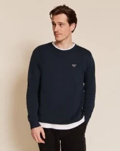 Le Sweat Mini Patch Awesome Dad En Coton Bio - Charbon