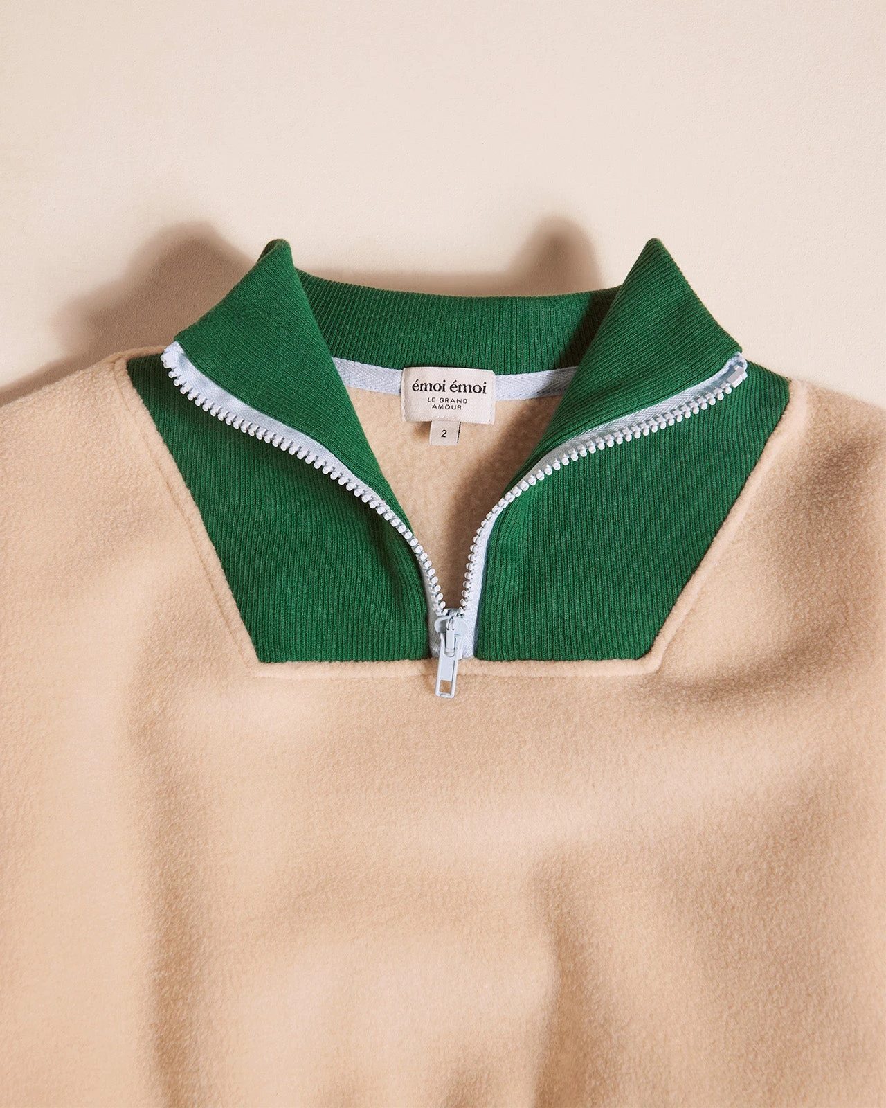 Le Duo De Sweats En Polaire Et Col Zippé Femme X Mini - Latte 10 Le Duo De Sweats En Polaire Et Col Zippé Femme X Mini - Latte – Image 8