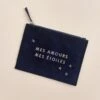La Pochette Brodée Mes Amours Mes étoiles -Bijoux Magasin Pochetteveloursmesamours mesetoiles1emoiemoiweb