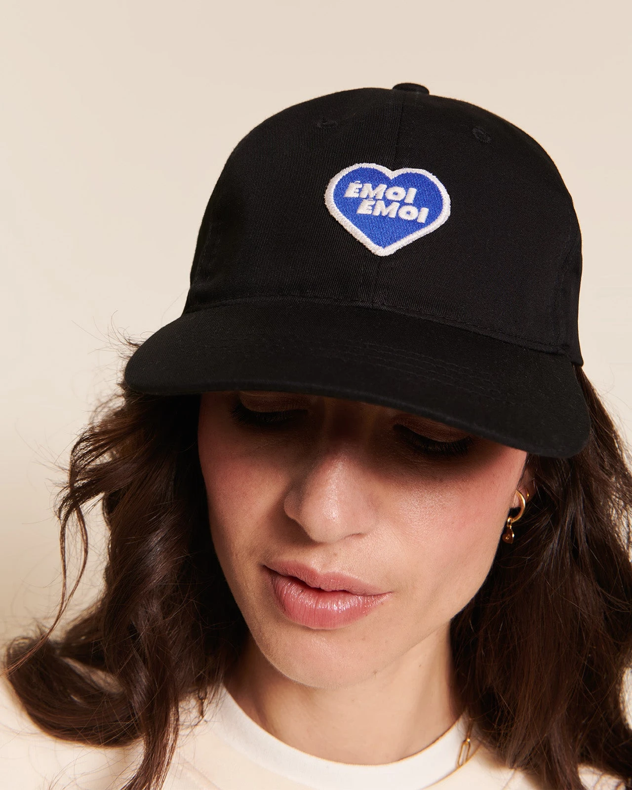 La Casquette émoi émoi En Coton - Noir 8 La Casquette émoi émoi En Coton - Noir – Image 6