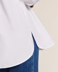 La Chemise L'amour Est Déclaré En Coton Bio - Blanche -Bijoux Magasin S24ChemiseCharlotteL amourestdeclare blancemoiemoi 30 1954web