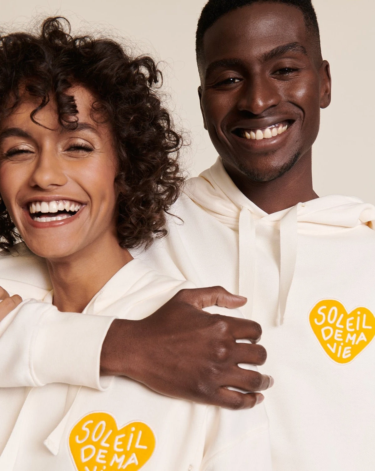 Le Hoodie Soleil De Ma Vie Adulte En Coton Bio - Crème 3 Le Hoodie Soleil De Ma Vie Adulte En Coton Bio - Crème