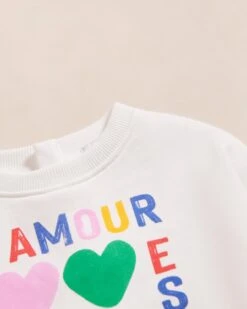 Le Sweat L'amour Est Déclaré Enfant En Coton Bio - Multicolore -Bijoux Magasin S24SweatSam Festival multicoloreemoiemoi 01 1379web