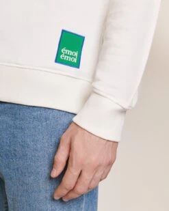 Le Sweat Stanny En Coton Bio Et Col Zippé - Blanc 16 Le Sweat Stanny En Coton Bio Et Col Zippé - Blanc -Bijoux Magasin S24SweatStannyencotonbioetcolzippe blancemoiemoi 03 1140web