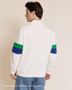 Le Sweat Stanny En Coton Bio Et Col Zippé - Blanc 15 Le Sweat Stanny En Coton Bio Et Col Zippé - Blanc -Bijoux Magasin S24SweatStannyencotonbioetcolzippe blancemoiemoi 03 1198legendeweb