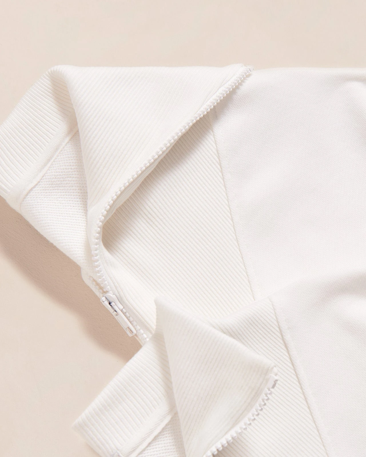 Le Sweat Sunny En Coton Bio Et Col Zippé - Blanc 16 Le Sweat Sunny En Coton Bio Et Col Zippé - Blanc – Image 14