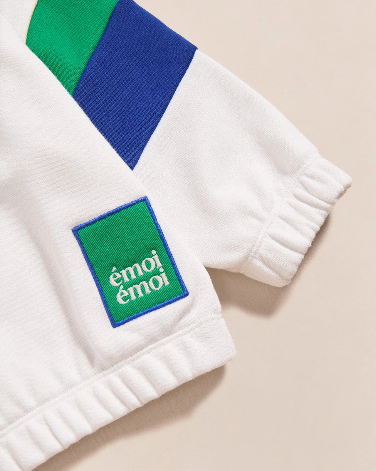 Le Sweat Sun En Coton Bio Et Col Zippé - Blanc 7 Le Sweat Sun En Coton Bio Et Col Zippé - Blanc – Image 5