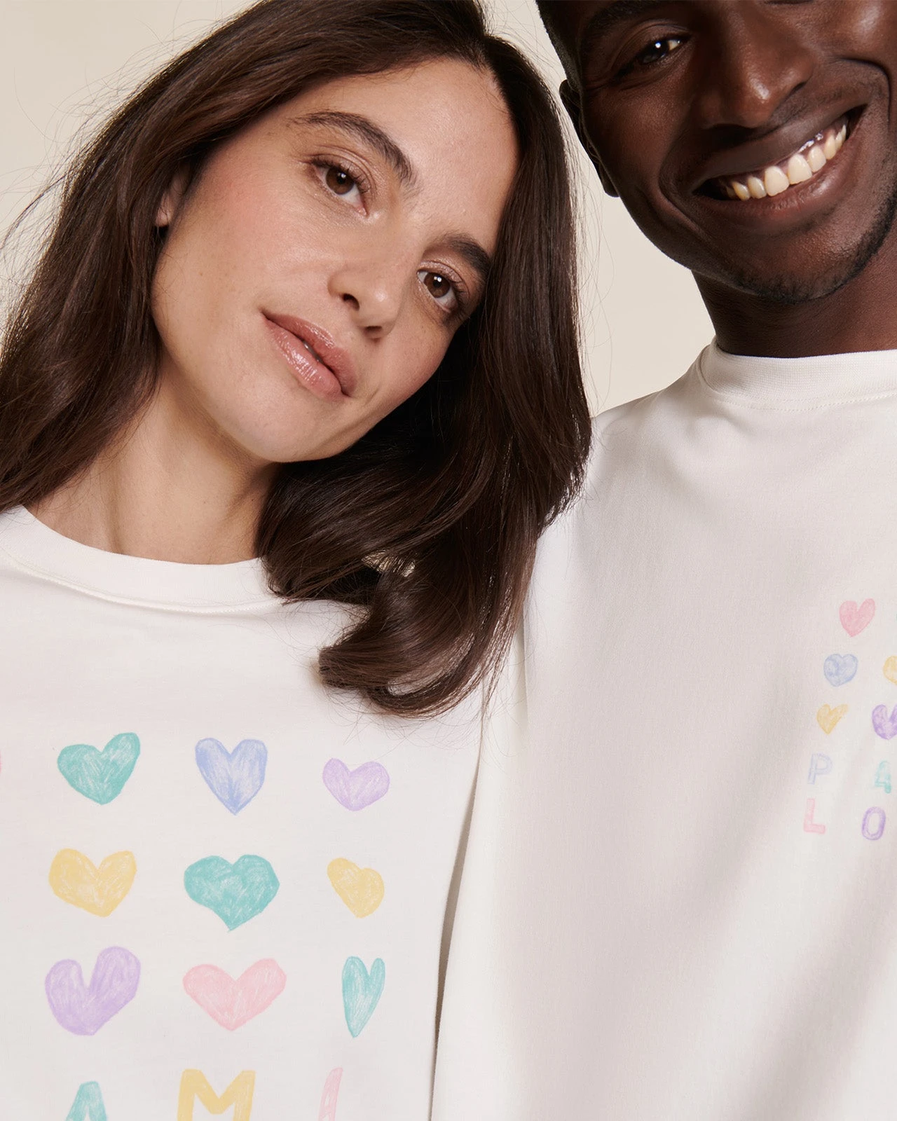 Le T-shirt Papa Love En Coton Bio - Blanc 7 Le T-shirt Papa Love En Coton Bio - Blanc – Image 5