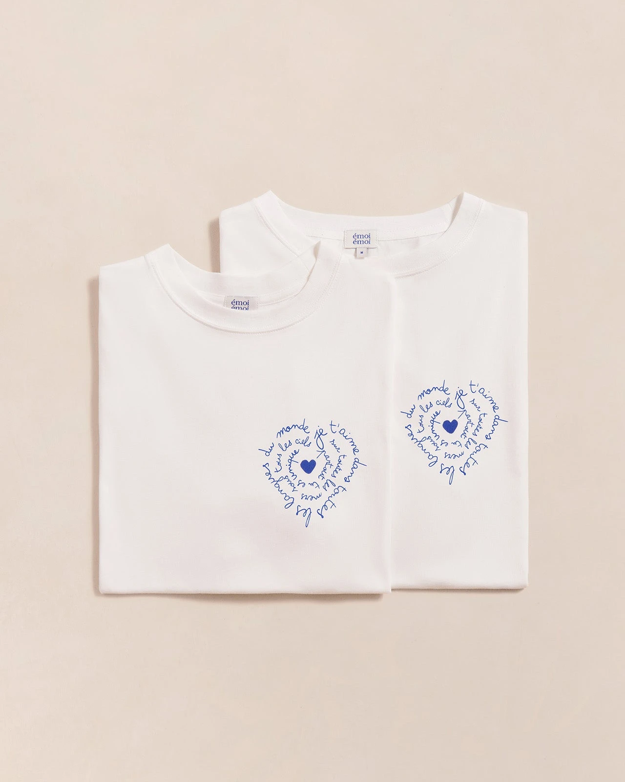 Le T-shirt Je T'aime Homme En Coton Bio - Blanc 7 Le T-shirt Je T'aime Homme En Coton Bio - Blanc – Image 5