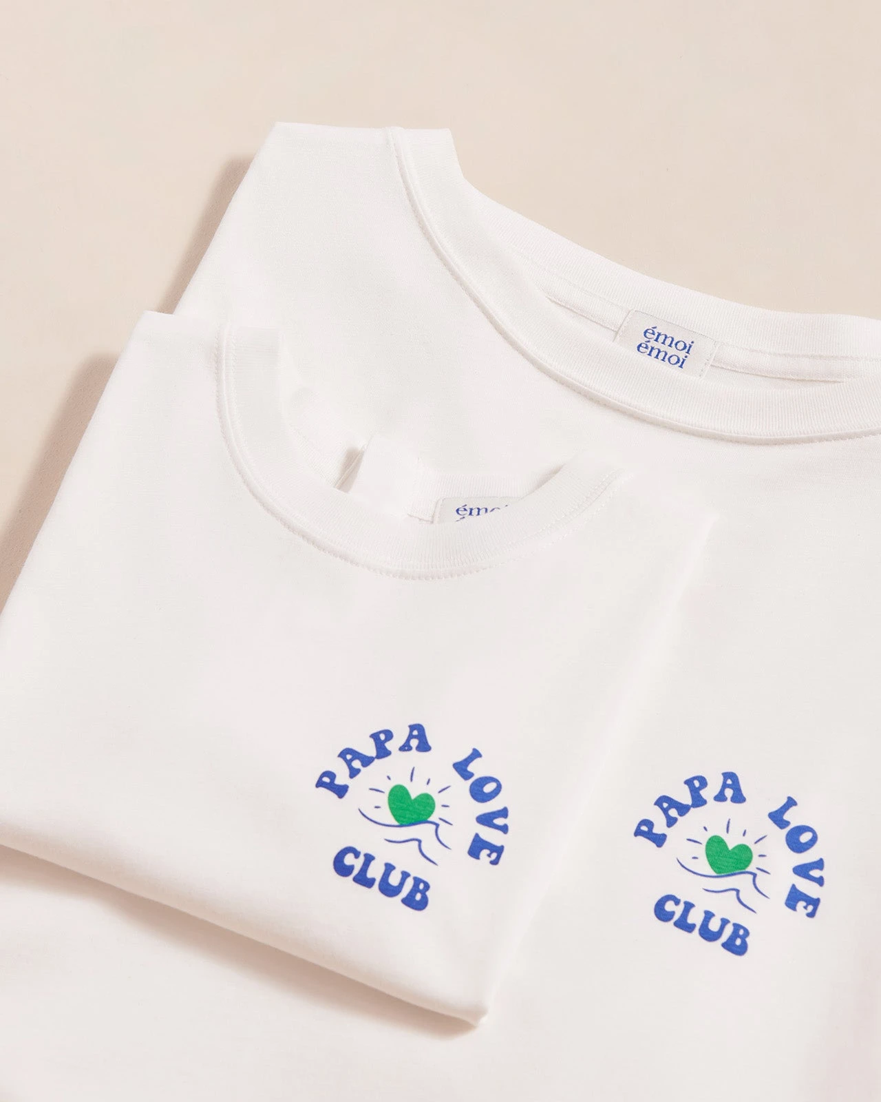 Le T-shirt Papa Love Club Enfant En Coton Bio - Blanc 10 Le T-shirt Papa Love Club Enfant En Coton Bio - Blanc â Image 8
