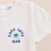 Le T-shirt Papa Love Club Enfant En Coton Bio - Blanc -Bijoux Magasin S24T shirtJuliette Papaloveclub blancemoiemoi 07 1498web