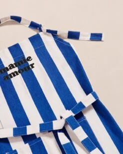 Le Duo De Tabliers Mamie Amour X Papy Cool à Rayures En Coton - Bleu -Bijoux Magasin S24Tablier Mamieamour imprimerayures bleuemoiemoi 23 592web a74d1991 3fe6 4e50 b813 d2a642e86941