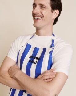 Le Duo De Tabliers Grand Chef X Petit Chef à Rayures En Coton - Bleu -Bijoux Magasin S24TablierGrandchefimprimerayures bleuemoiemoi 35 3004web f86e34c9 d9b9 44a8 8a1d 4a4b57a66cf4