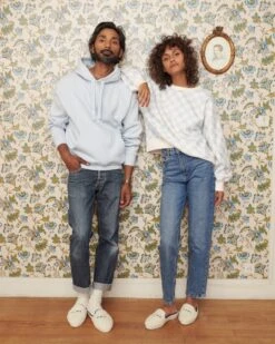 Les Chaussons Mama Cool En Laine Bouclette - Angarde X émoi émoi -Bijoux Magasin SW surlaroutedulove damier chaussons angarde papacool mamacool 1280x1600px