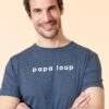 Le T-shirt Papa Loup En Coton Bio - Bleu Azur 2 Le T-shirt Papa Loup En Coton Bio - Bleu Azur -Bijoux Magasin TSPAPALOUP LOOK014 2011web