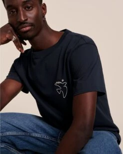 Le Duo De T-shirts Papa Bird / Baby Bird - Charbon -Bijoux Magasin TSPapaBirdcharbonhomme3 1280x1600px d00187ef f347 48fd ac13 de3f6e4b962e