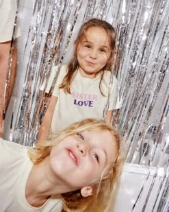 Le T-shirt Sister Love En Coton Bio - Crème