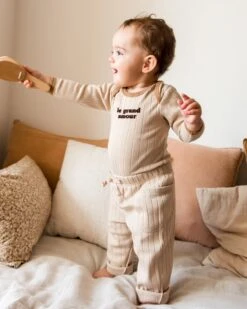 Le Body Le Grand Amour En Coton Bio - Latte -Bijoux Magasin body ml le grand amour latte 4