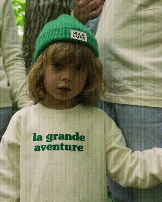 Le Sweat La Grande Aventure Enfant En Coton Bio - Crème 8 Le Sweat La Grande Aventure Enfant En Coton Bio - Crème – Image 6