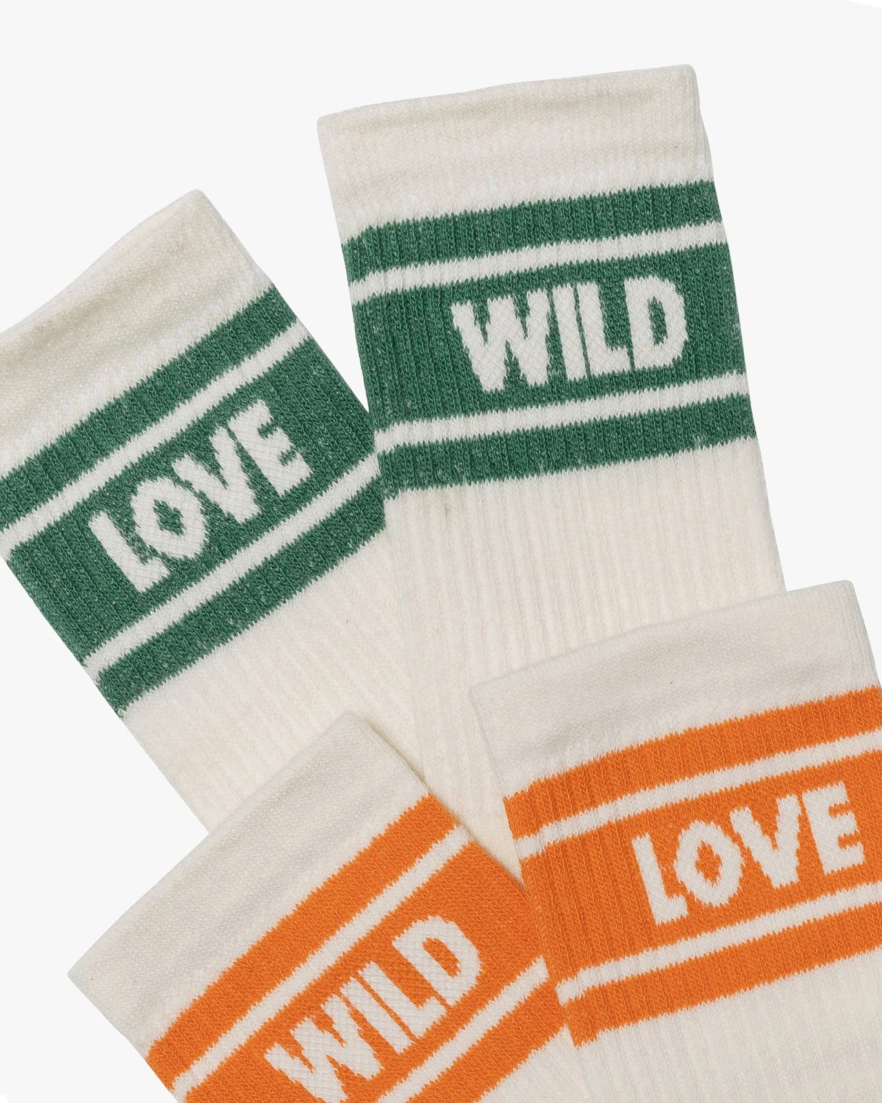 Le Lot De Chaussettes Wild Love Enfant - Vert Et Orange - Bocage X émoi émoi 5 Le Lot De Chaussettes Wild Love Enfant - Vert Et Orange - Bocage X émoi émoi – Image 3