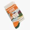 Le Lot De Chaussettes Wild Love Enfant - Vert Et Orange - Bocage X émoi émoi -Bijoux Magasin chaussettes wildlove enfant 1280x1600px