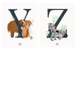 L'affiche Initiale 30 X 40 Cm - Michelle Carlslund X émoi émoi - édition Limitée -Bijoux Magasin l affiche alphabet par michelle carlslund edition limitee emoi 1 c71d59ec ff5c 498b abbc f9da4d3c9ee5