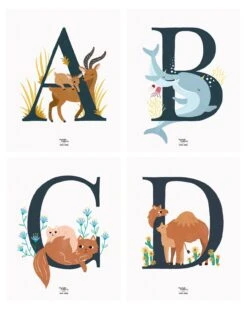 L'affiche Initiale 30 X 40 Cm - Michelle Carlslund X émoi émoi - édition Limitée -Bijoux Magasin l affiche alphabet par michelle carlslund edition limitee emoi 2 f35dd2a7 5cd7 459a 8afd 2e0453ec7f16