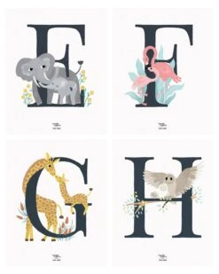 L'affiche Initiale 30 X 40 Cm - Michelle Carlslund X émoi émoi - édition Limitée -Bijoux Magasin l affiche alphabet par michelle carlslund edition limitee emoi 3 1ed8b505 9005 4476 9c3c 8f5a373758ac