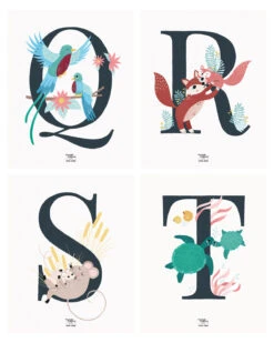 L'affiche Initiale 30 X 40 Cm - Michelle Carlslund X émoi émoi - édition Limitée -Bijoux Magasin l affiche alphabet par michelle carlslund edition limitee emoi 6 c6ac629b 465a 4d65 acbf 3585222c4654