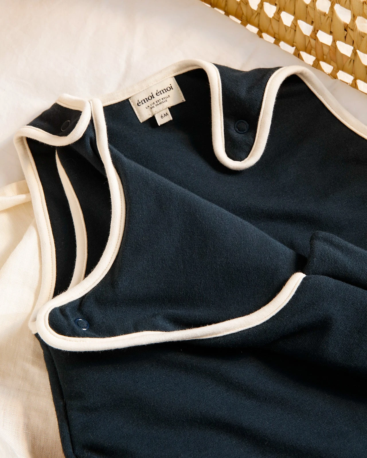 La Gigoteuse Petit Soleil En Coton Bio - Charbon 5 La Gigoteuse Petit Soleil En Coton Bio - Charbon – Image 3