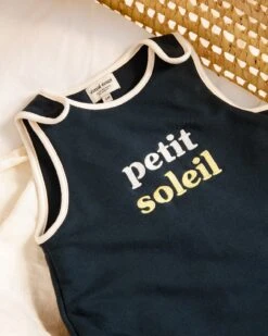 La Gigoteuse Petit Soleil En Coton Bio - Charbon