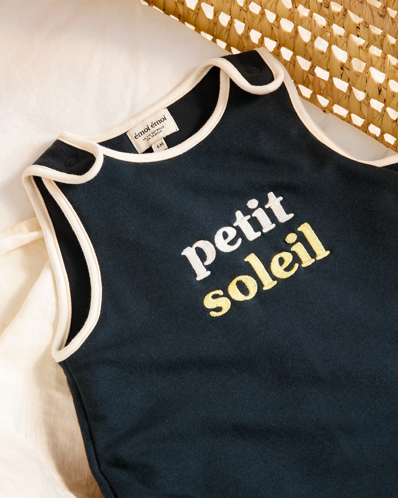 La Gigoteuse Petit Soleil En Coton Bio - Charbon 3 La Gigoteuse Petit Soleil En Coton Bio - Charbon