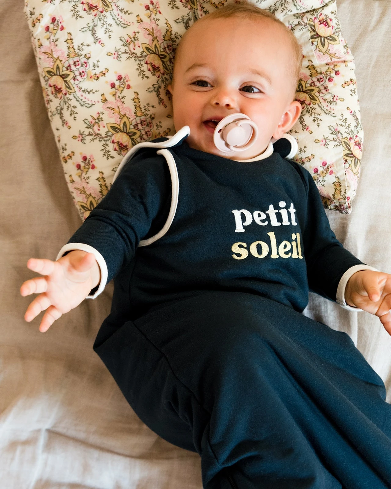 La Gigoteuse Petit Soleil En Coton Bio - Charbon 4 La Gigoteuse Petit Soleil En Coton Bio - Charbon – Image 2