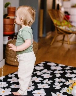 La Housse Imprimée Anémones Maxi - Mèzamé X émoi émoi - Nuit -Bijoux Magasin la housse imprimee anemones maxi mezame x emoi emoi nuit